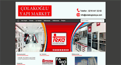 Desktop Screenshot of colakogluboya.com